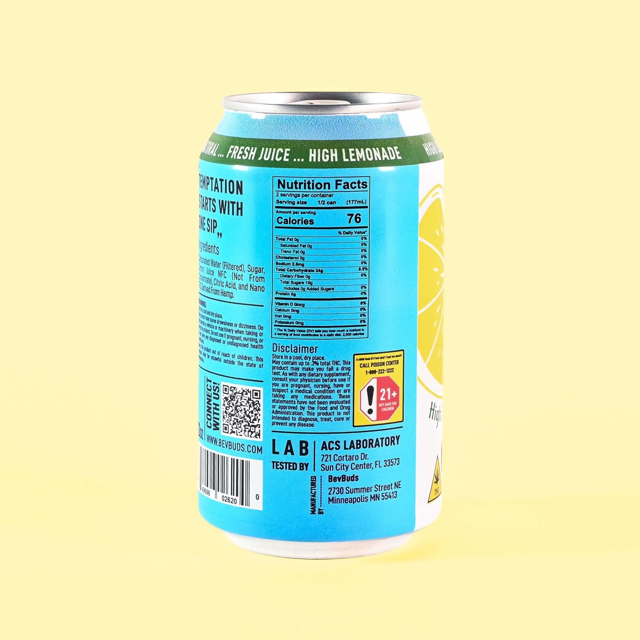 Forbidden Fruit THC Lemonade