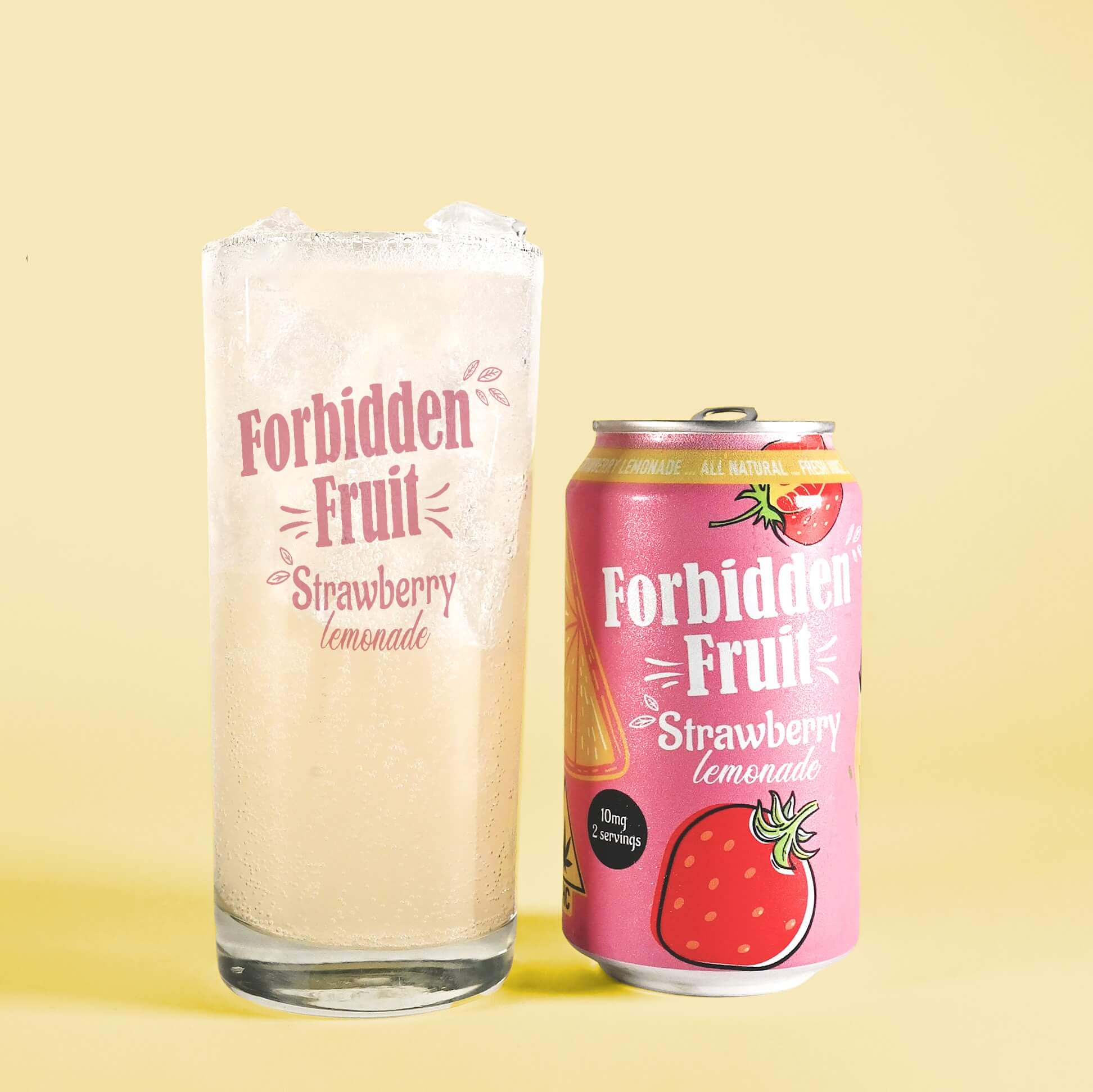 Forbidden Fruit THC Strawberry Lemonade | 4-Pack