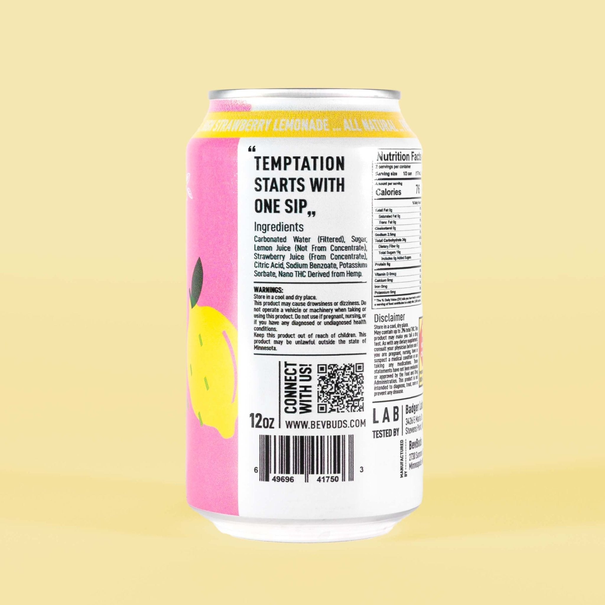Forbidden Fruit THC Strawberry Lemonade | 4-Pack
