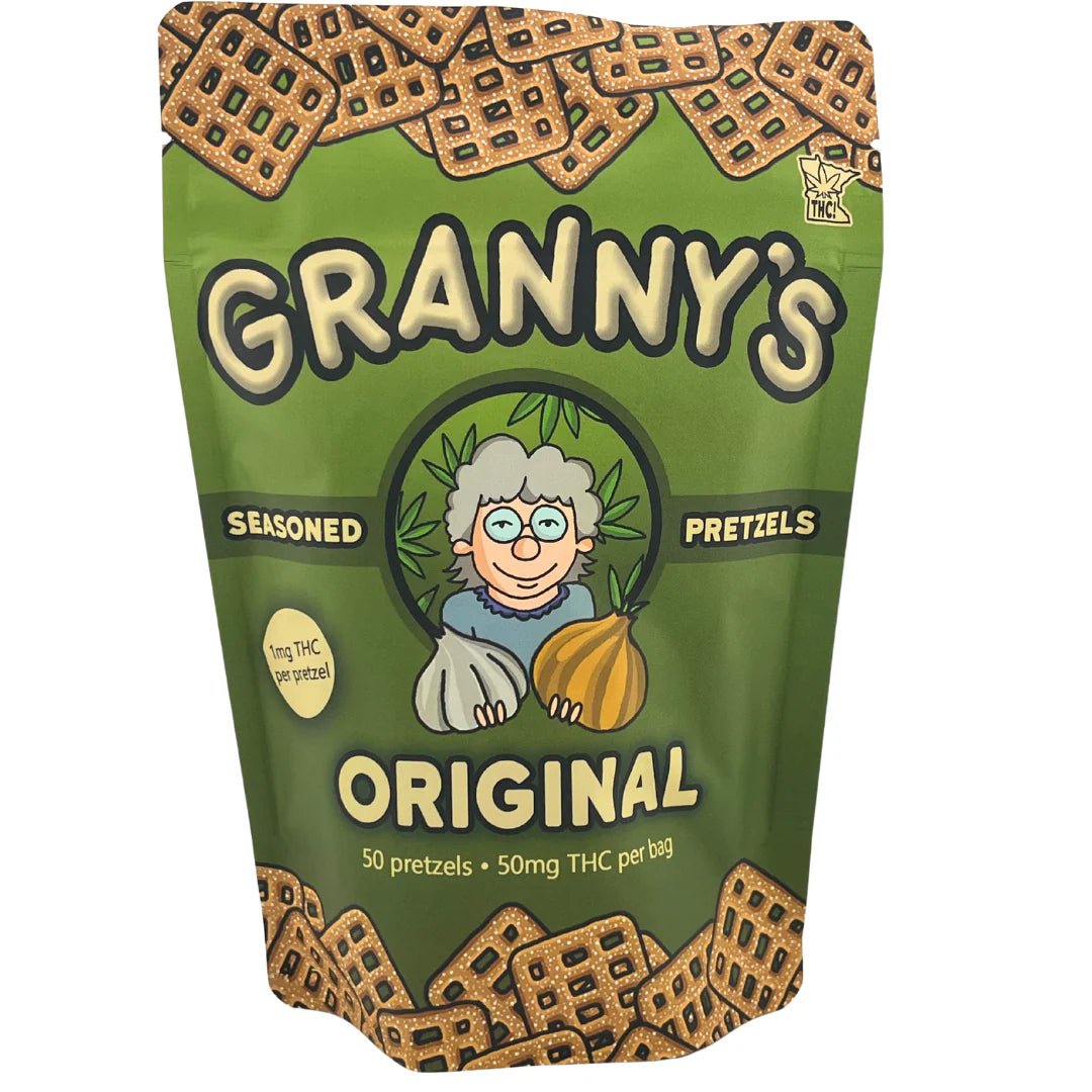 Granny’s Pretzels Original - 50mg THC Per Bag
