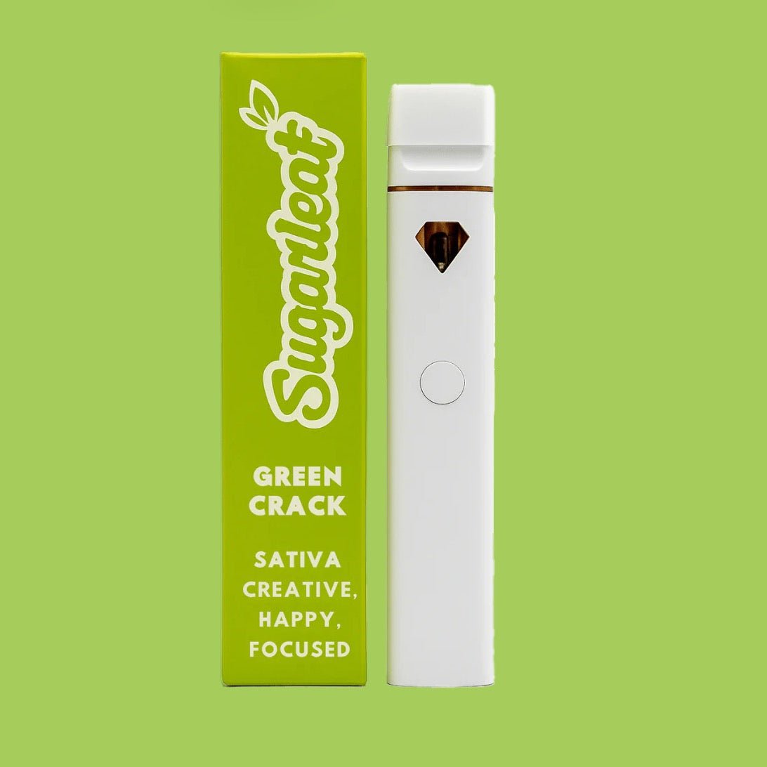 Green Crack – Sativa | 2g THCA Disposable Vape
