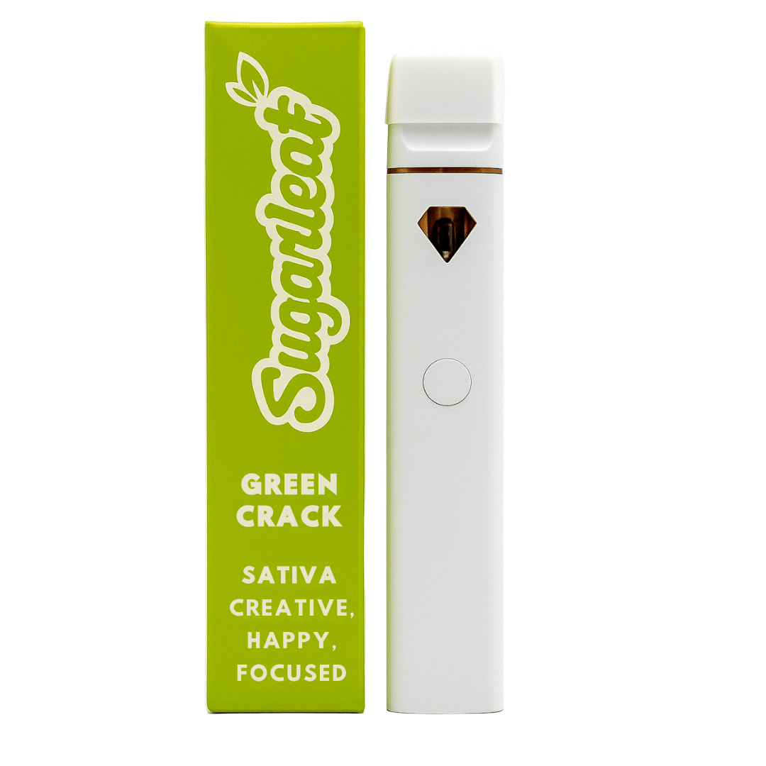 Green Crack – Sativa | 2g THCA Disposable Vape