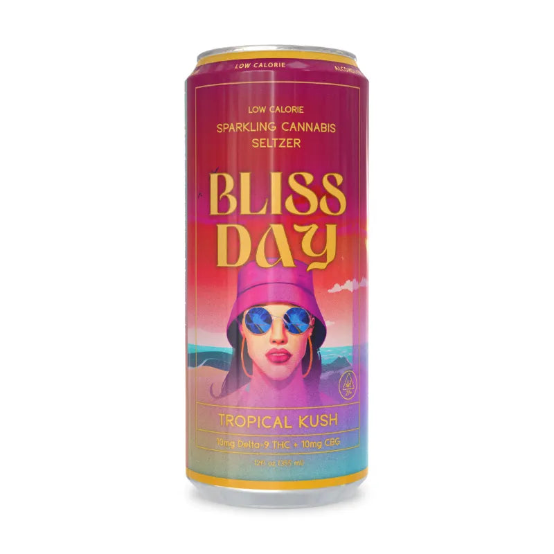 Sparkling Cannabis Seltzer - Bliss Day
