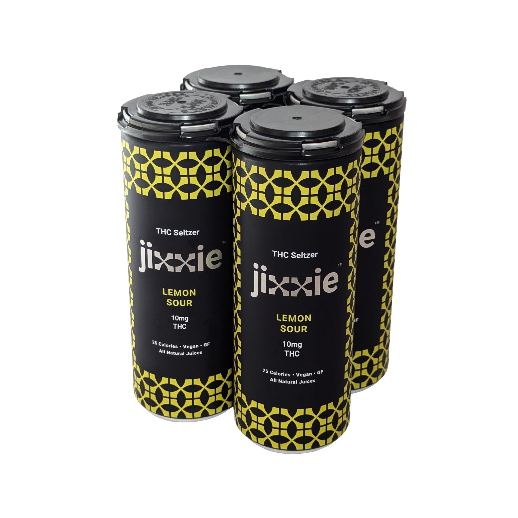 Lemon Sour Hemp Seltzer | 10mg THC & 5mg CBG | 4-Pack