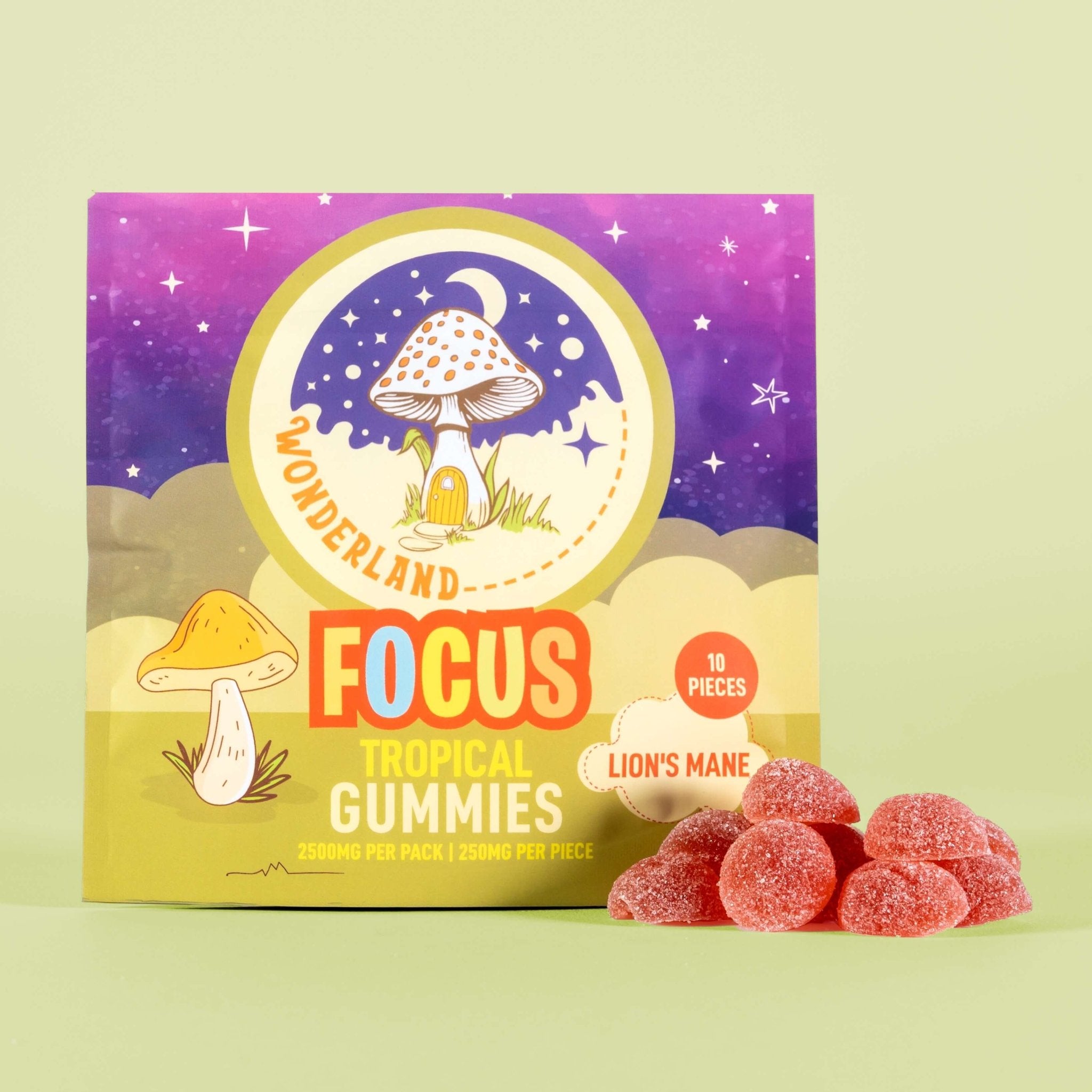 Lion's Mane Mushroom Gummies for Focus