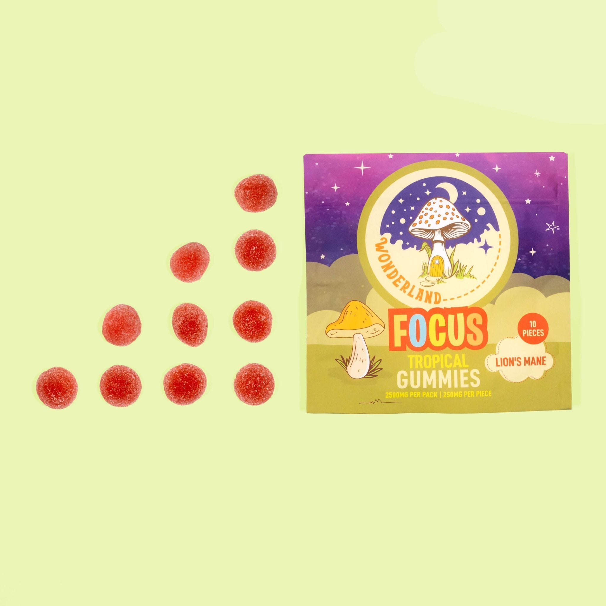 Lion's Mane Mushroom Gummies for Focus