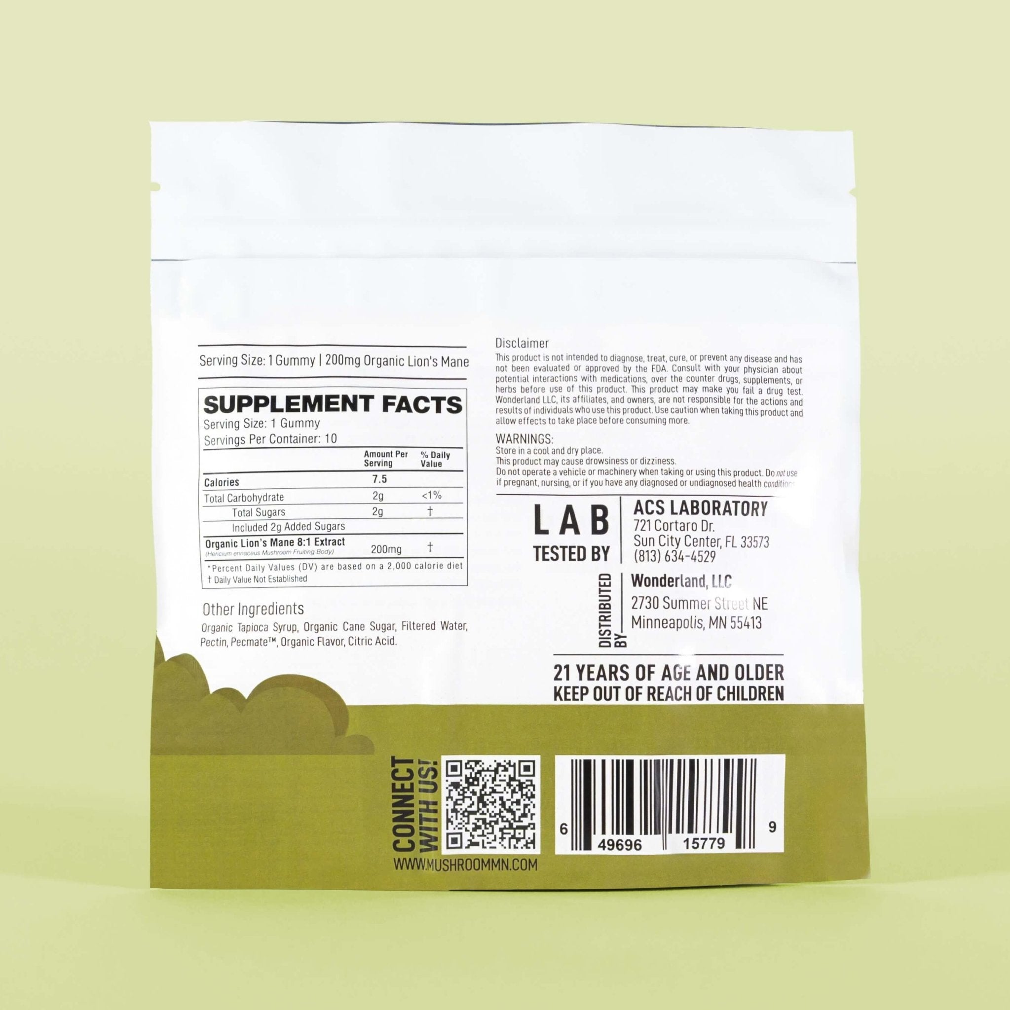 Lion's Mane Mushroom Gummies for Focus