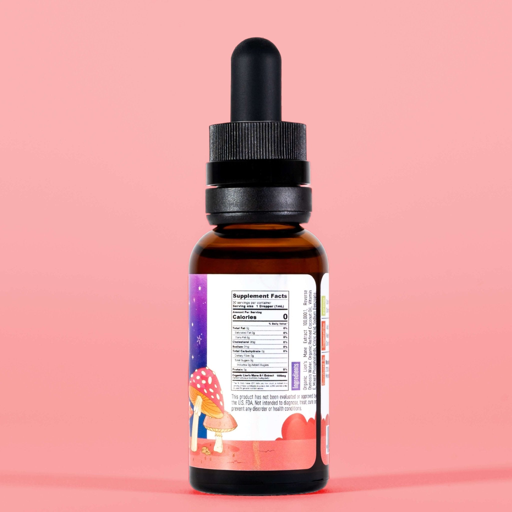 Lion's Mane Mushroom Tincture - 5000MG | Drink Mixer