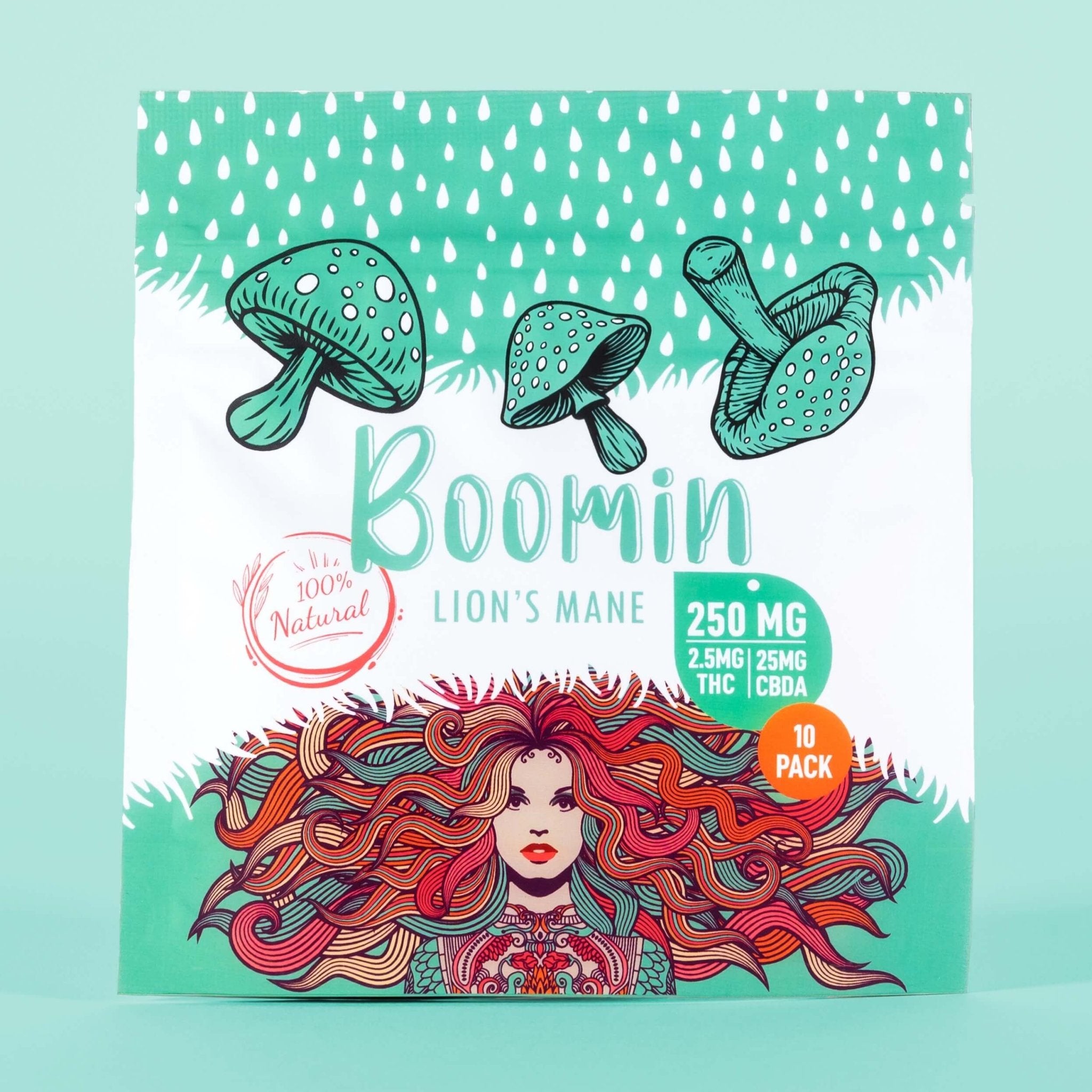 Lion's Mane Mushrooms Gummies with THC+CBDA