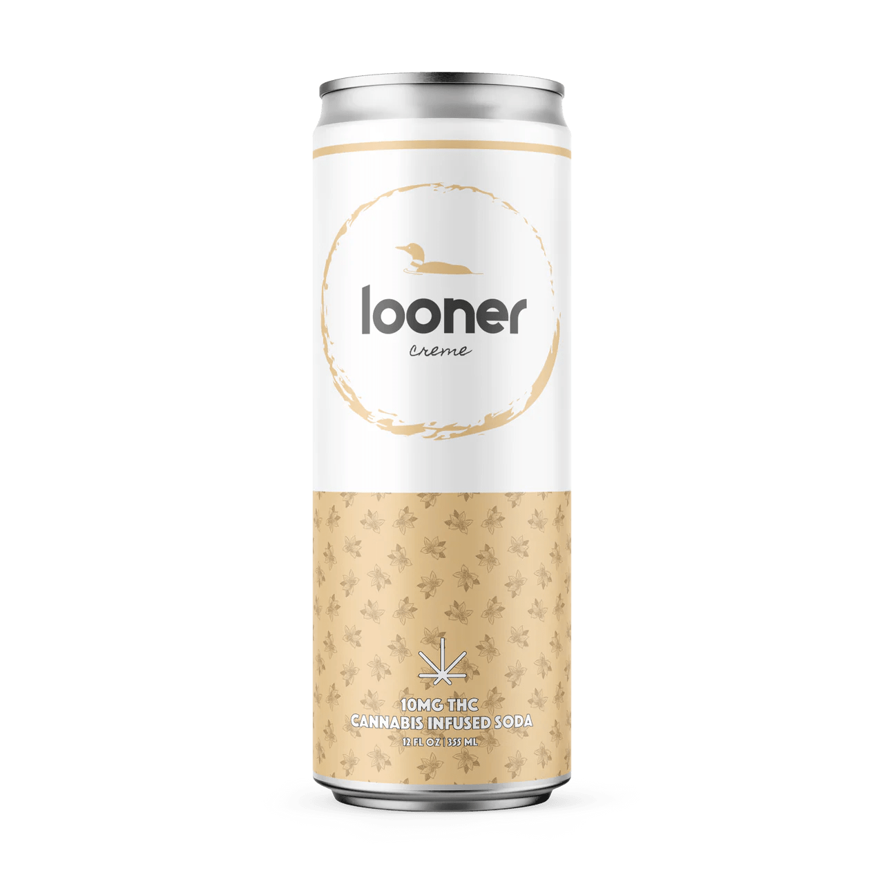 Looner Cream Soda 10mg THC Soda – 4 Pack