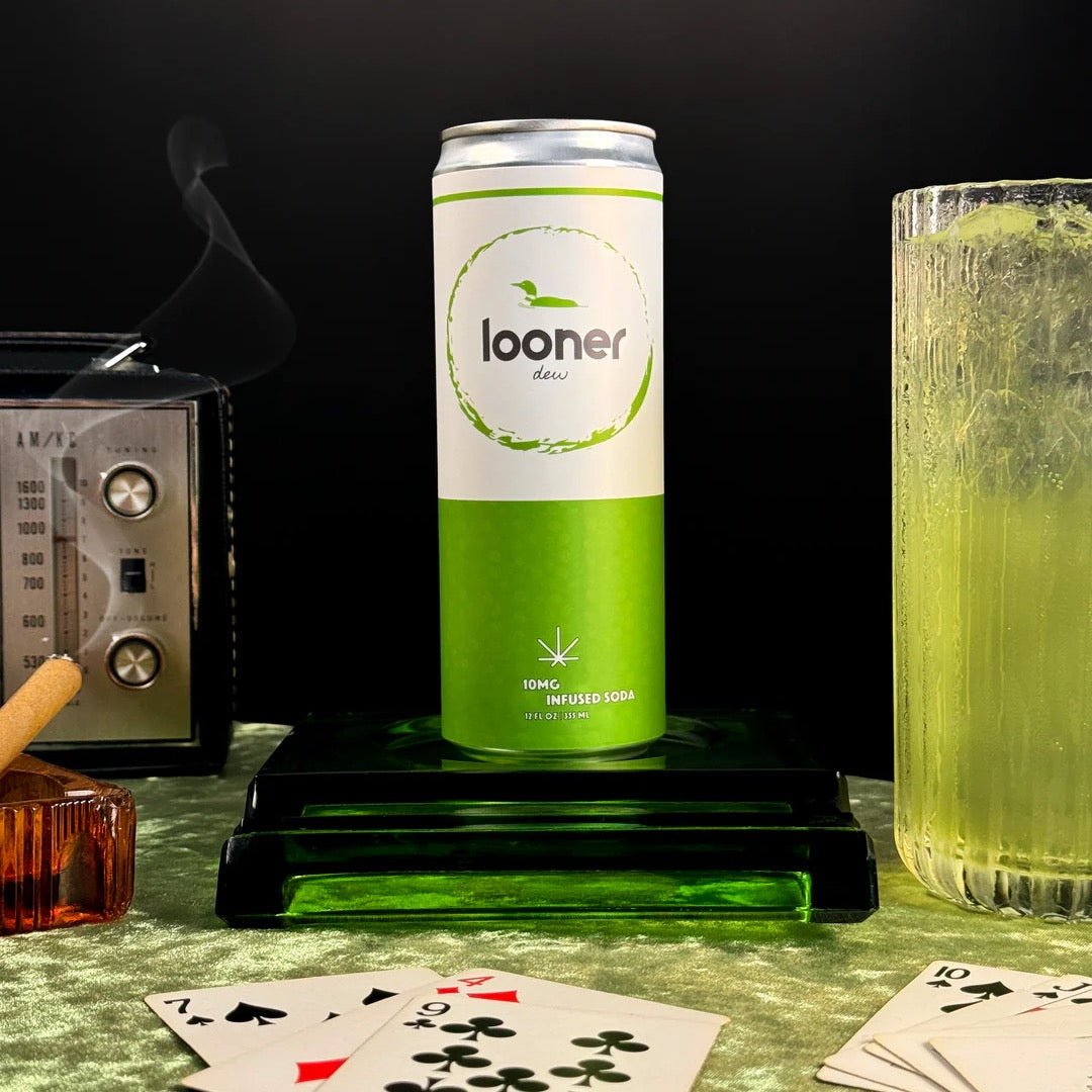 Looner Dew 10mg THC Soda – 4 Pack