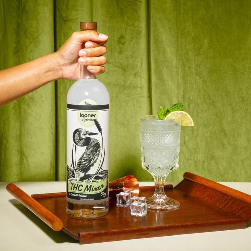 Looner Spirits | Unflavored THC Mixer | 50mg Bottle