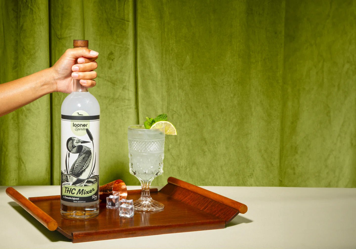 Looner Spirits | Unflavored THC Mixer | 50mg Bottle