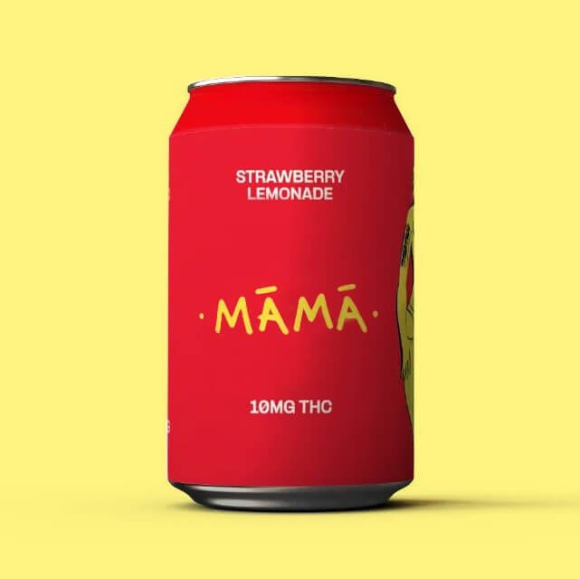 Mama's THC Drink - Strawberry Lemonade