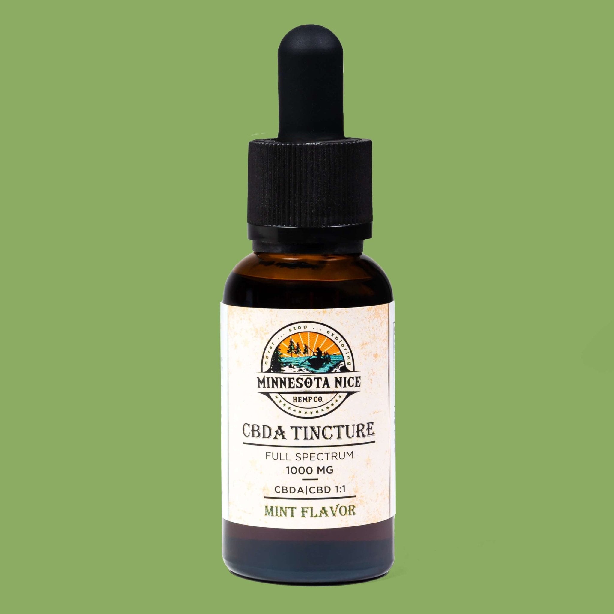 Minnesota Nice – 1:1 CBDA CBD Tincture 1000mg | Full-Spectrum Hemp Extract