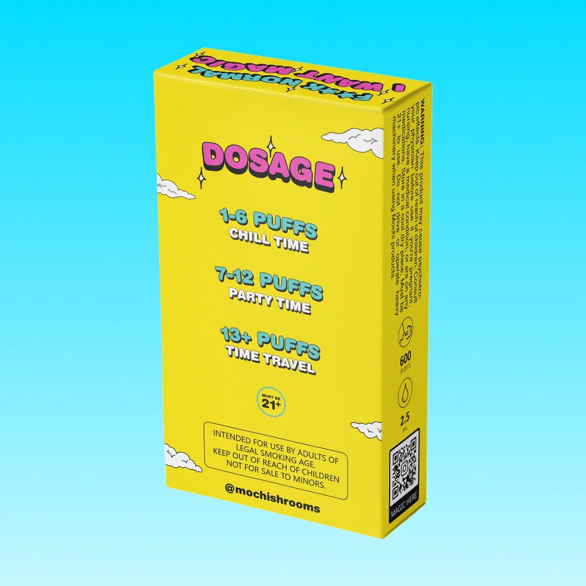 Mochi Magic Mushroom Vape - Banana Mint