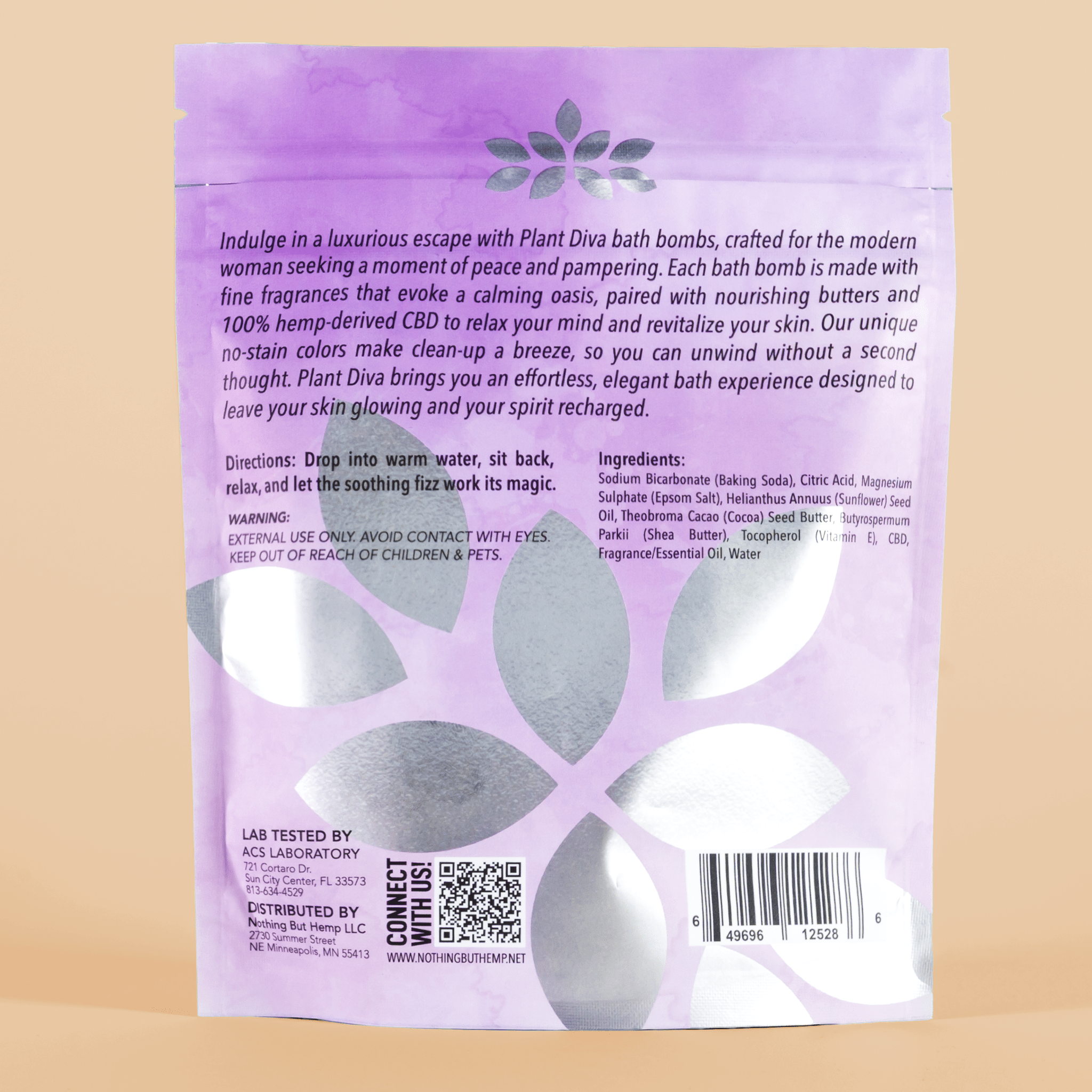 Plant Diva Lavender 100mg Bath Bombs