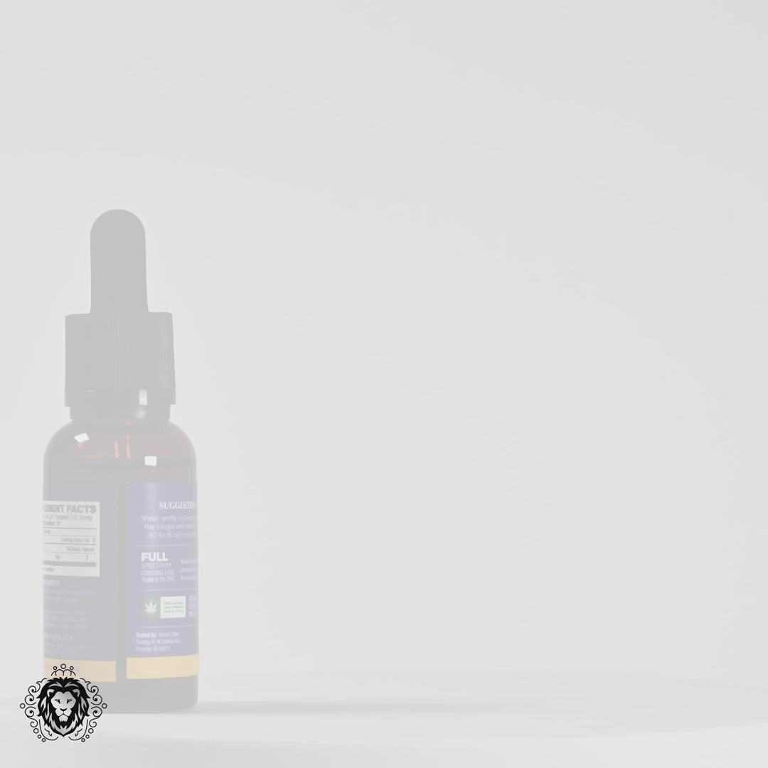 CBD Sleep Tincture with Chamomile + Melatonin