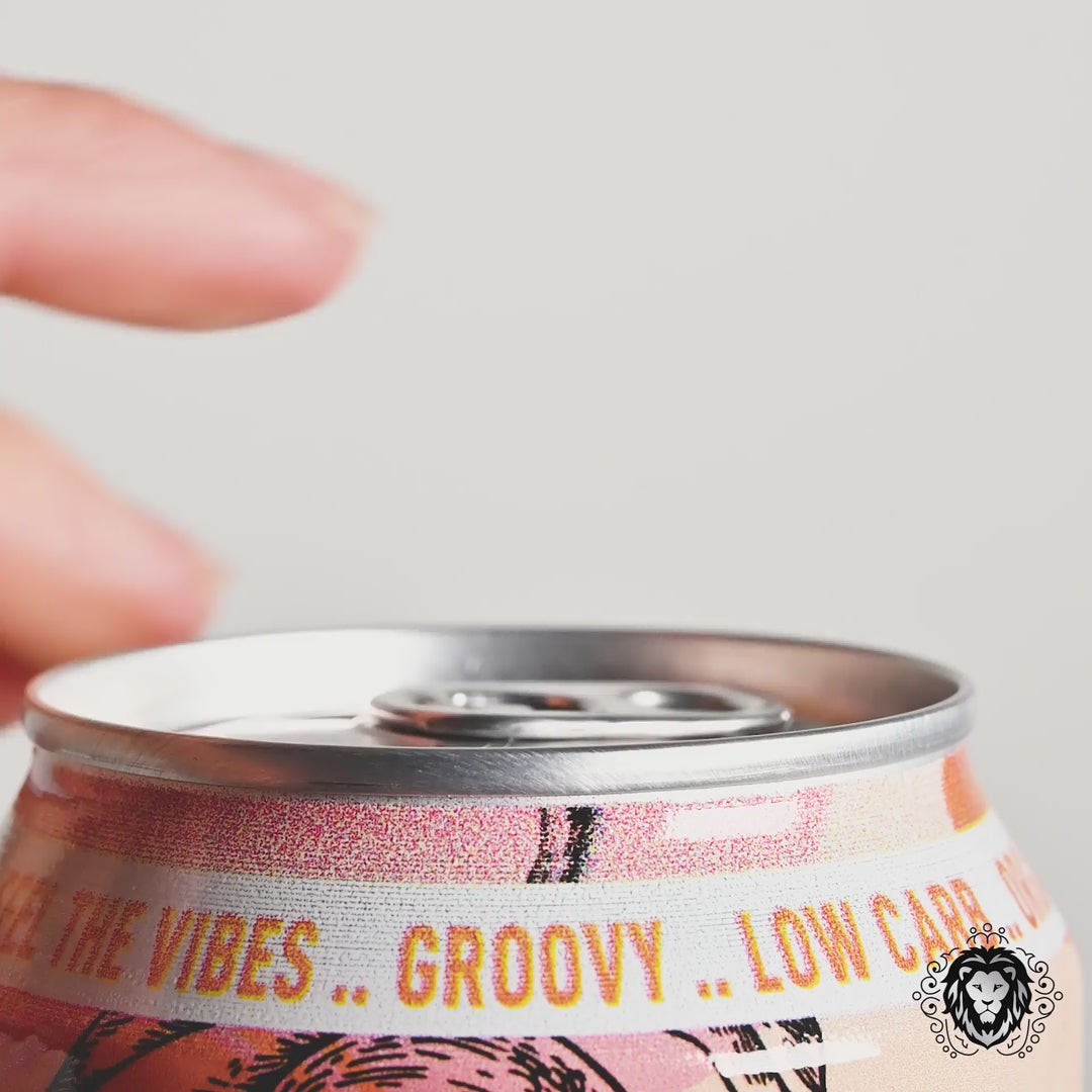 Vibes™ Groovy Peach | Full Spectrum THC Cooler| 4 Pack
