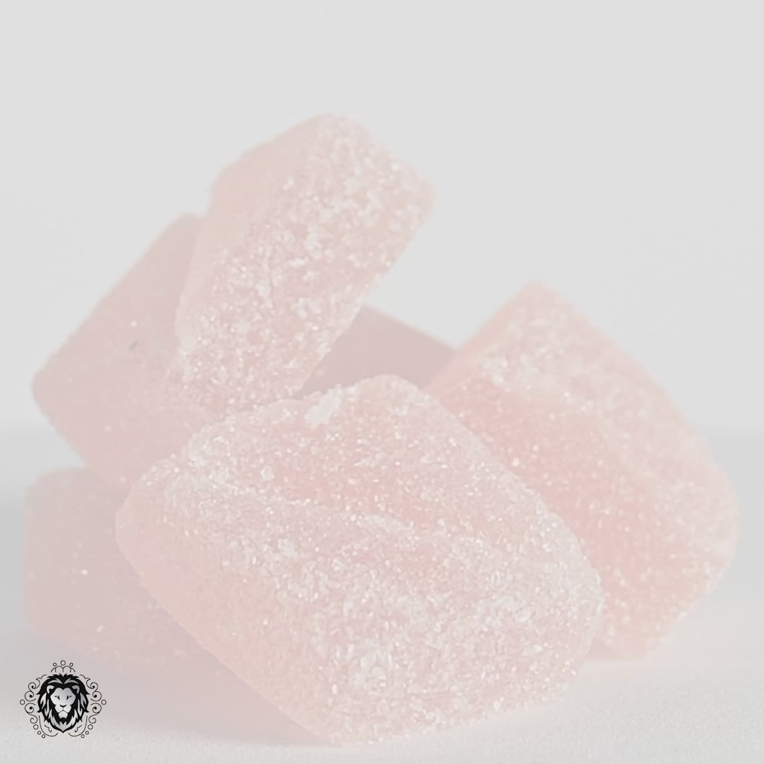 Live Rosin Sativa Gummies | 10mg THC Splits | Strawberry Lemonade | 5 Pack | 10 Servings