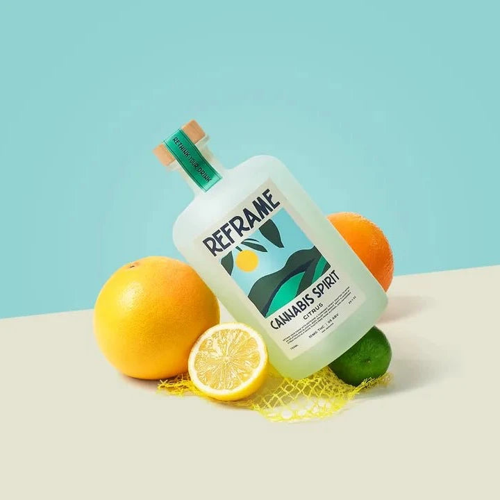 Reframe Citrus – D9 Cannabis Spirit 750mL