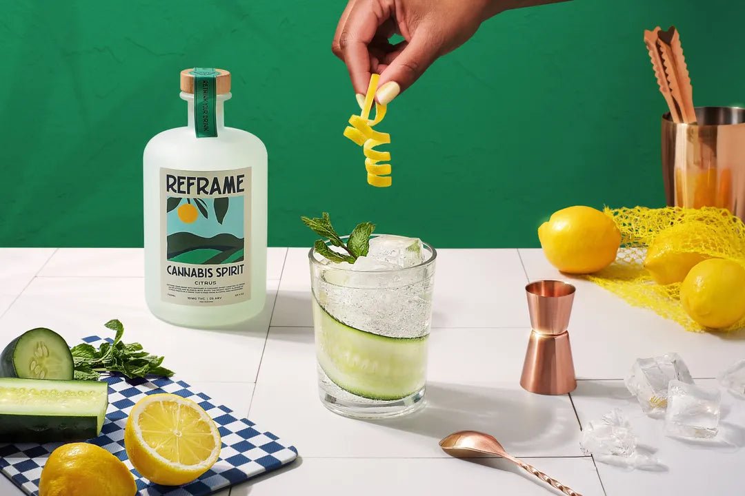 Reframe Citrus – D9 Cannabis Spirit 750mL