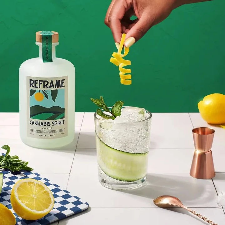 Reframe Citrus – D9 Cannabis Spirit 750mL