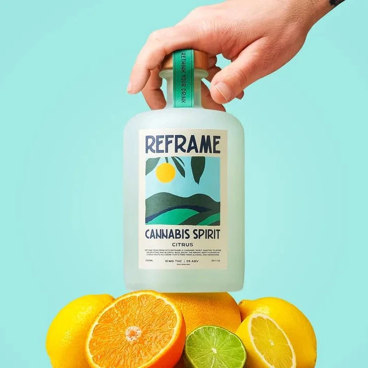 Reframe Citrus – D9 Cannabis Spirit 750mL