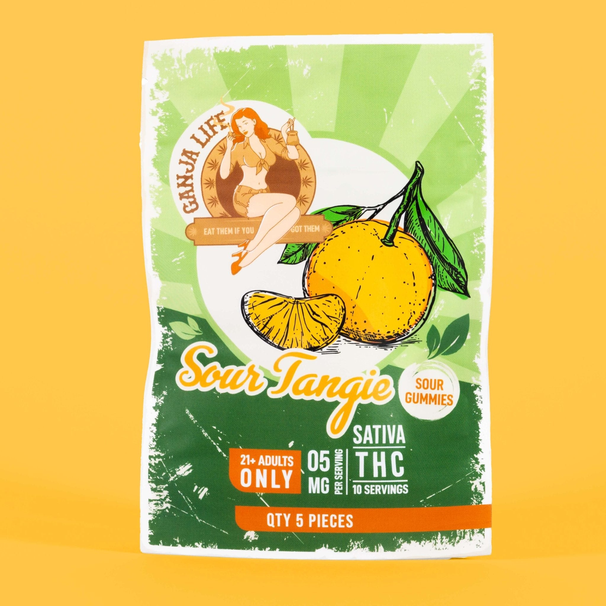 Sativa THC Gummies Sour Tangie