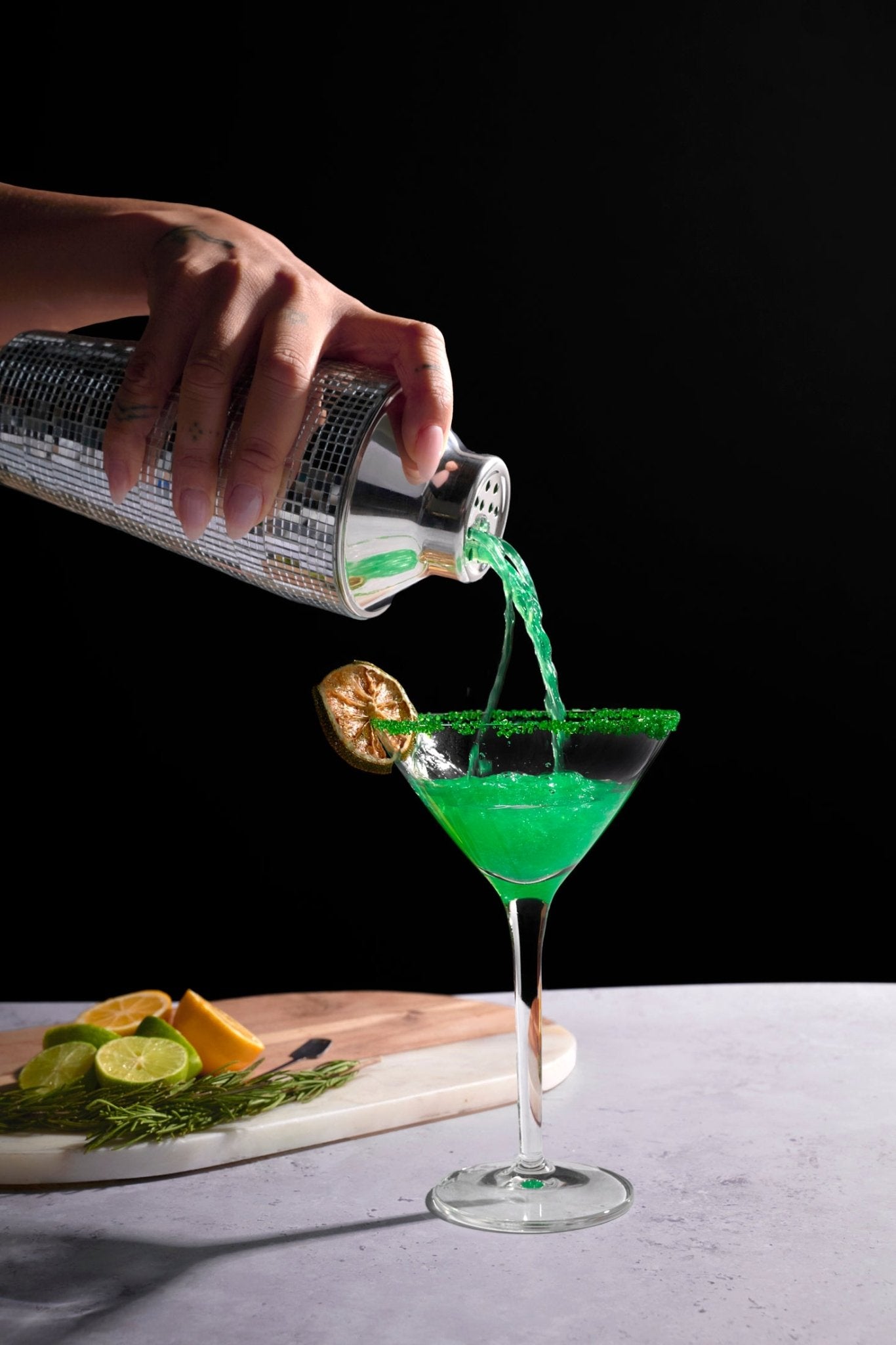 SHAKE Emerald Green – Infused Edible Glitter Drops | THC + CBG