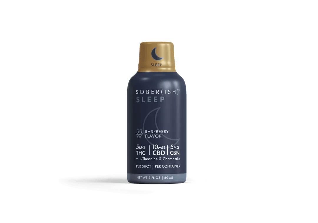 Sober(ish) Shots - Sleep | 5mg THC + 10mg CBD + 5mg CBN | 12 Pack