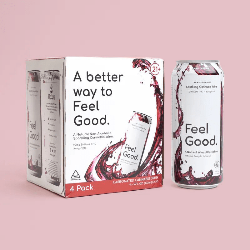 Sparkling Cannabis Wine - Feel Good