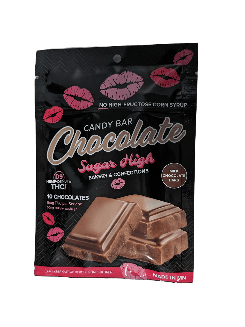 Sugar High THC Milk Chocolate Bar