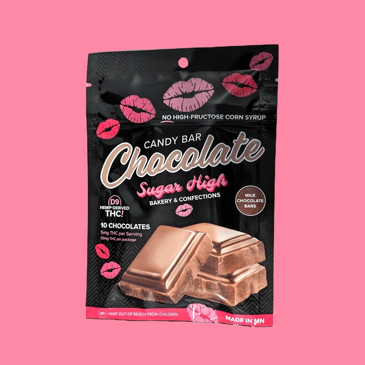 Sugar High THC Milk Chocolate Bar