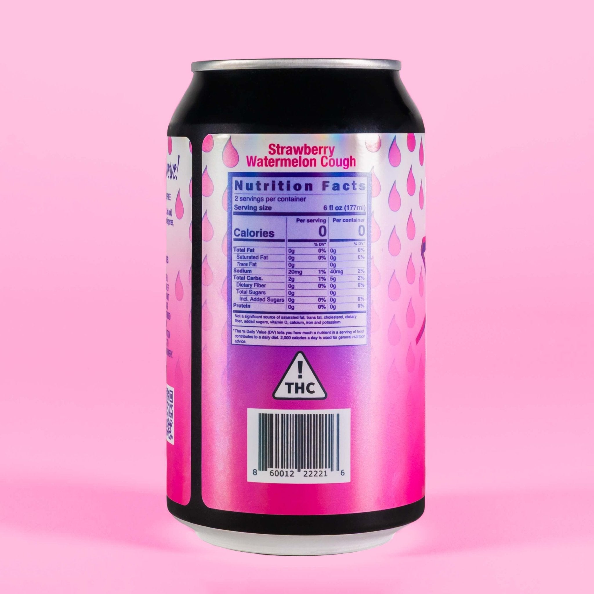 Swerve Pink Diamonds Seltzer – Live Resin Infused | 4-Pack