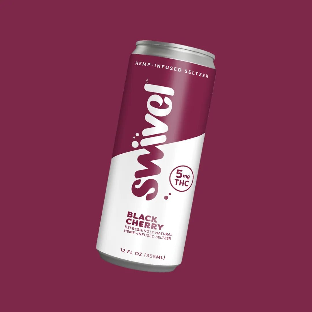 Swivel Black Cherry Seltzer | 5MG THC | 4 Pack