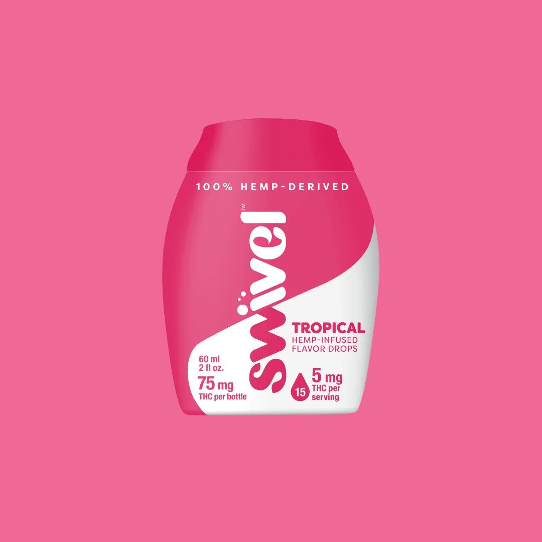 Swivel Tropical Beverage Enhancer – 75mg THC Per Bottle