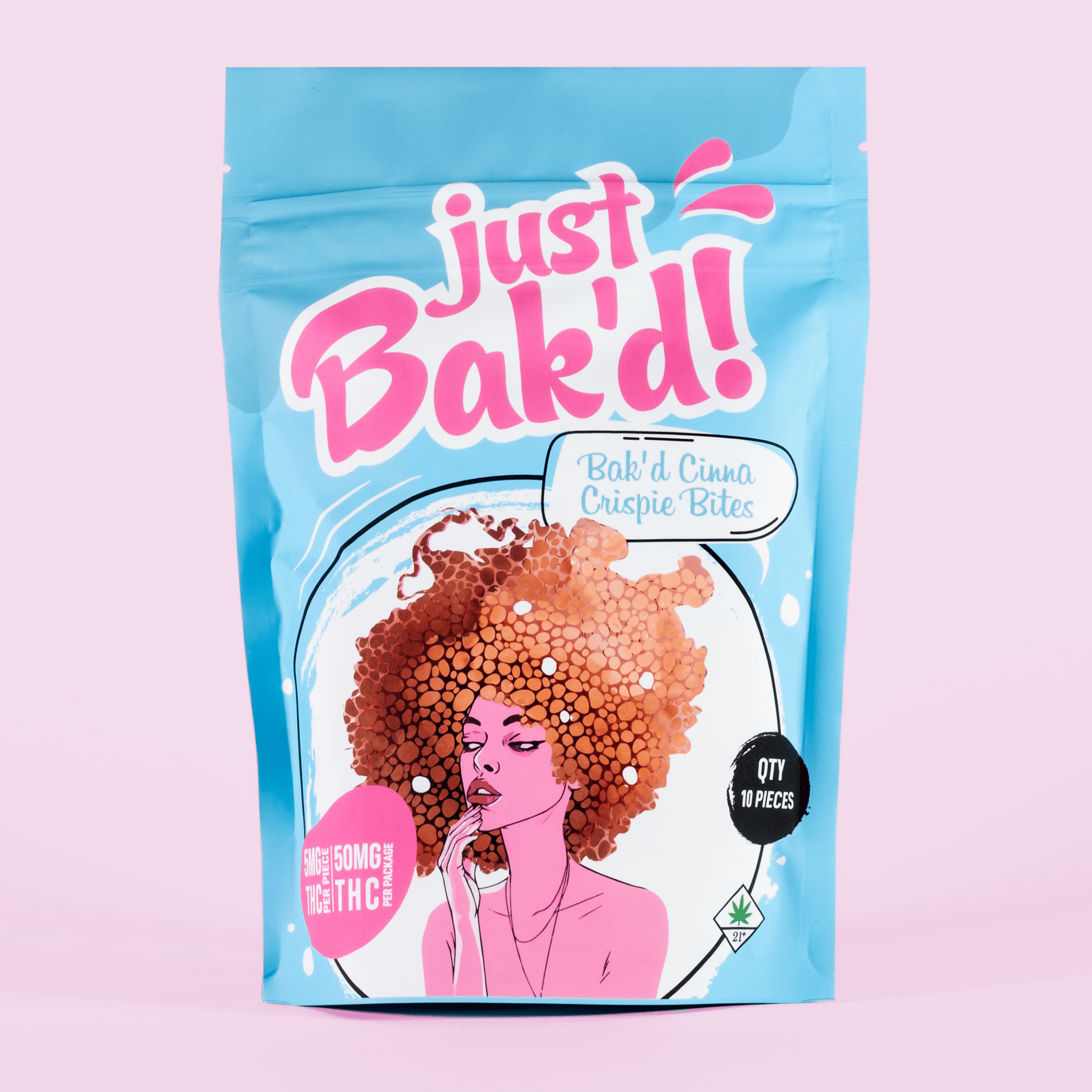 THC Baked Cinna Crispie Bites