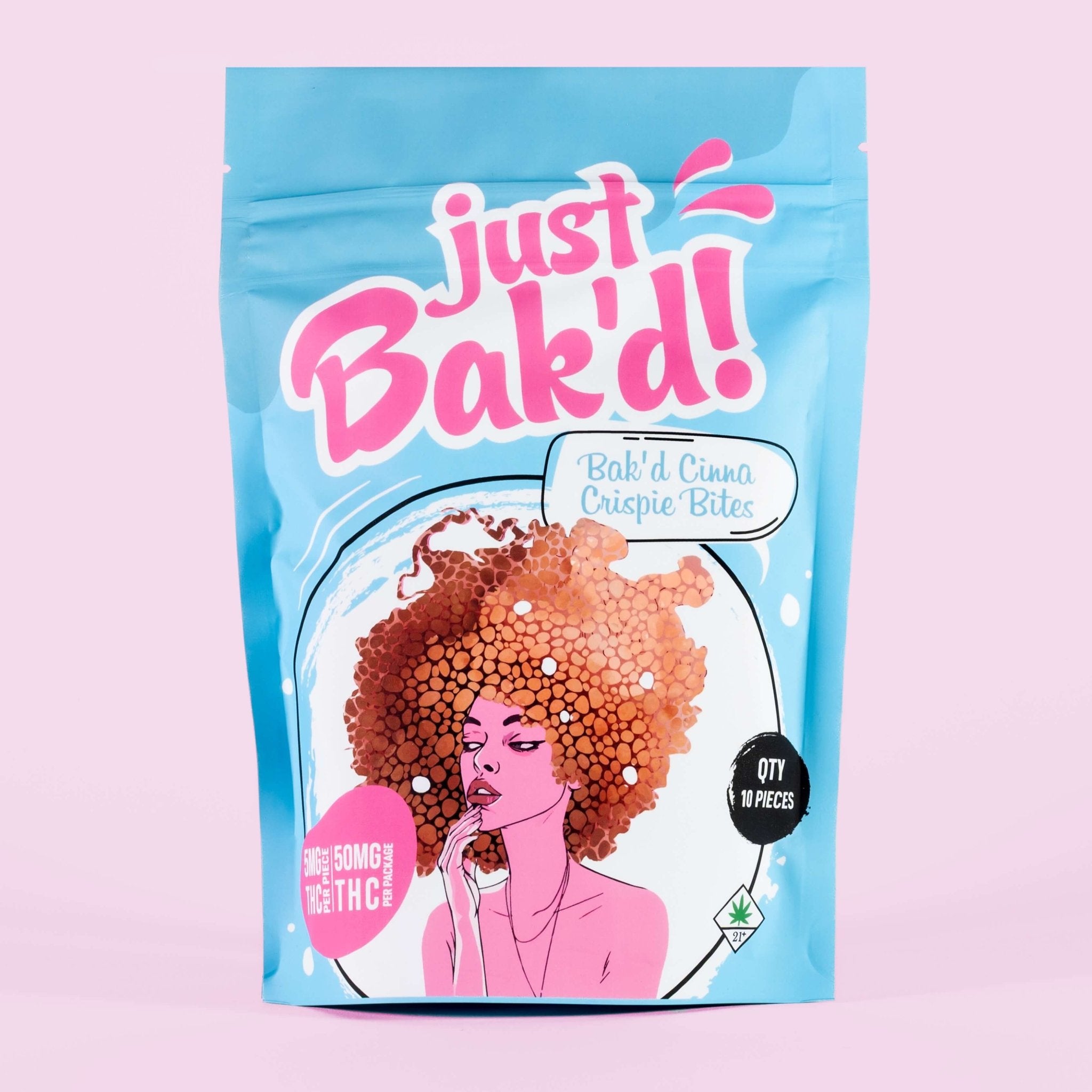 THC Baked Cinna Crispie Bites