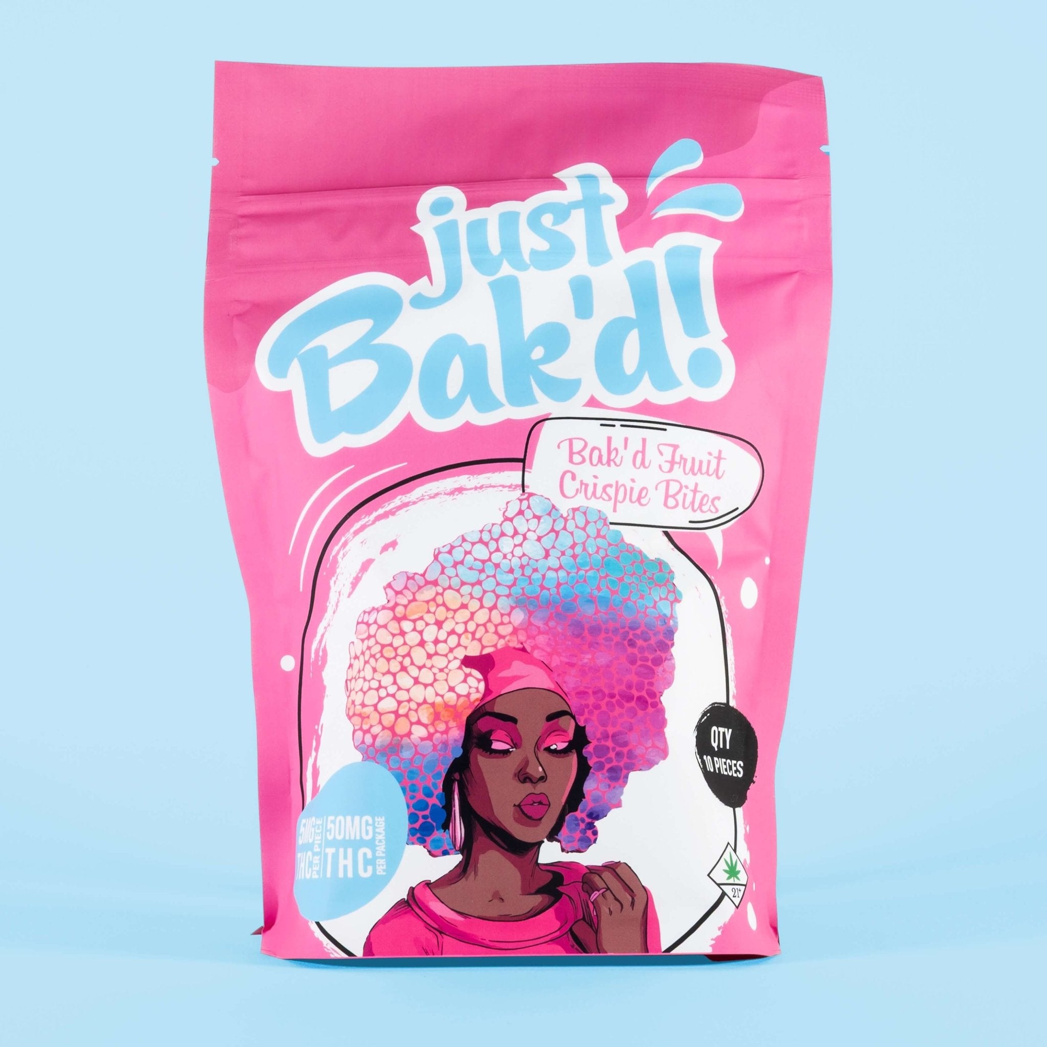 THC Baked Fruit Crispie Bites