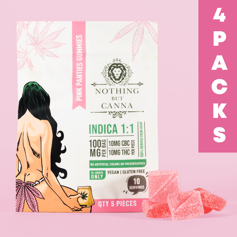 THC + CBC Gummies Pride Pack – 500mg THC + 500mg CBC | 10 Gummy Bags