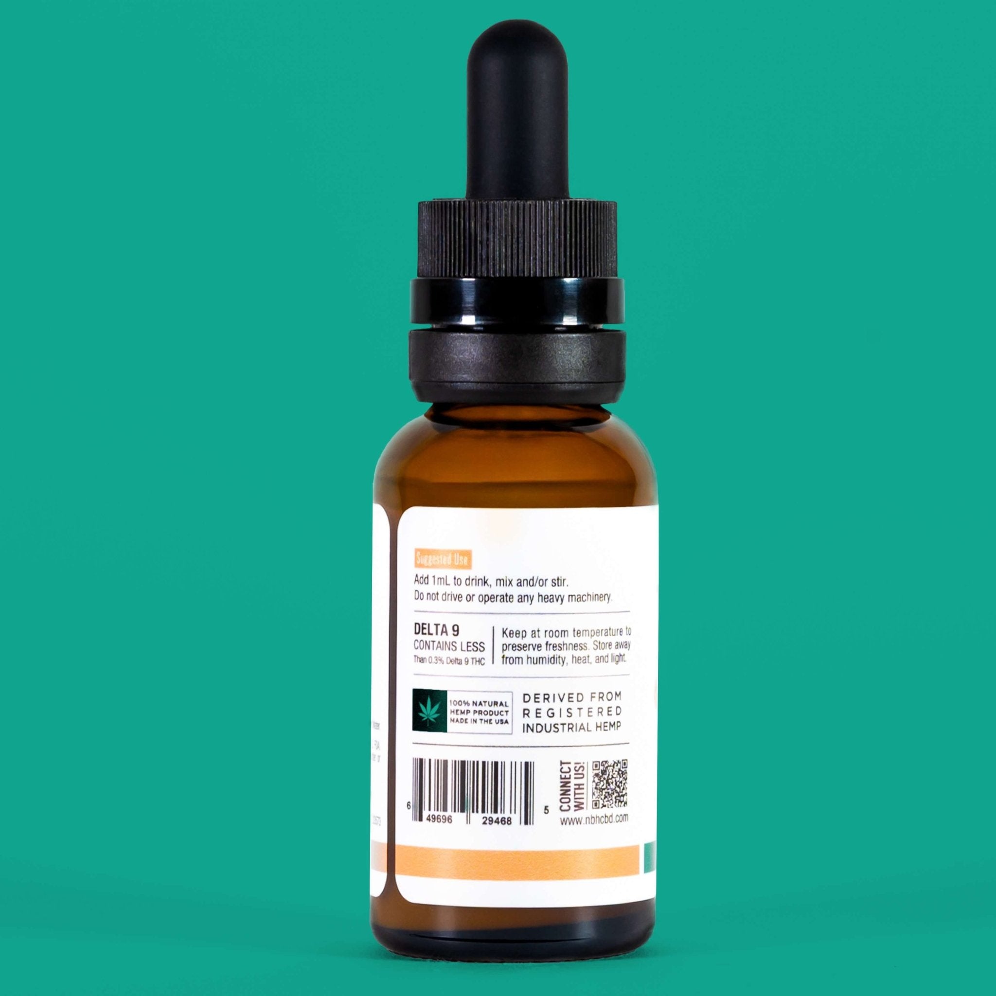 THC + CBD + CBG Tincture 550mg  | Beverage Enhancer