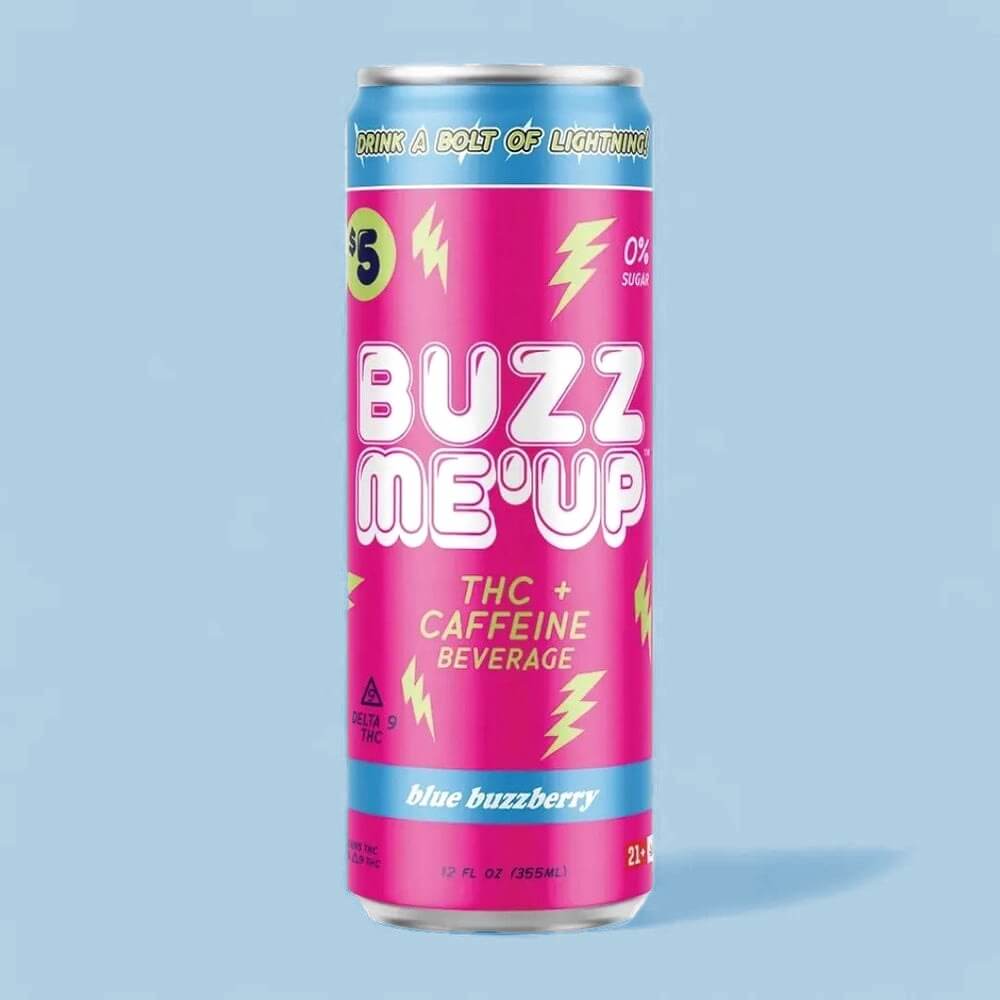THC Infused Energy Drink- 5mg Buzz Me’Up