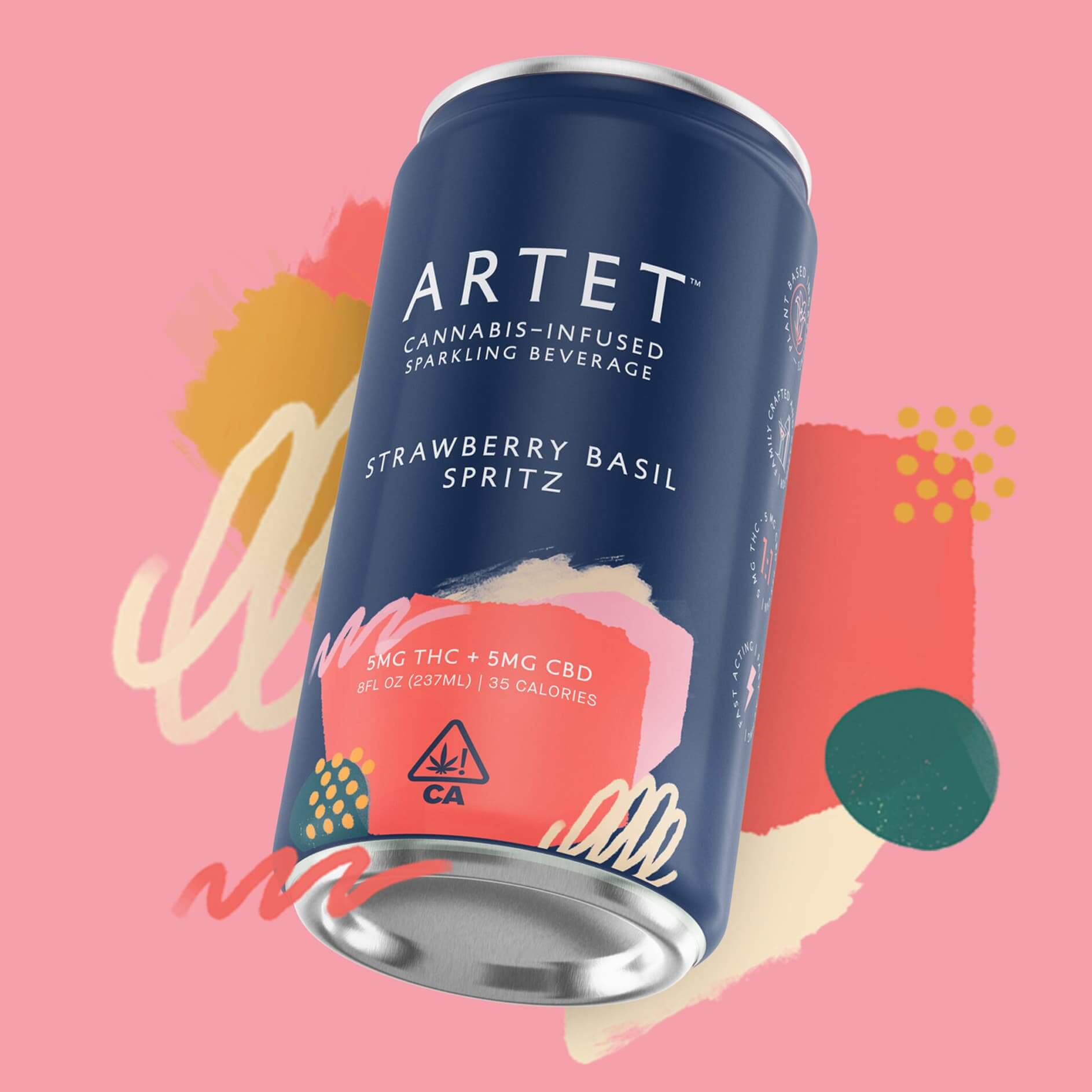 THC Spritz - Strawberry Basil