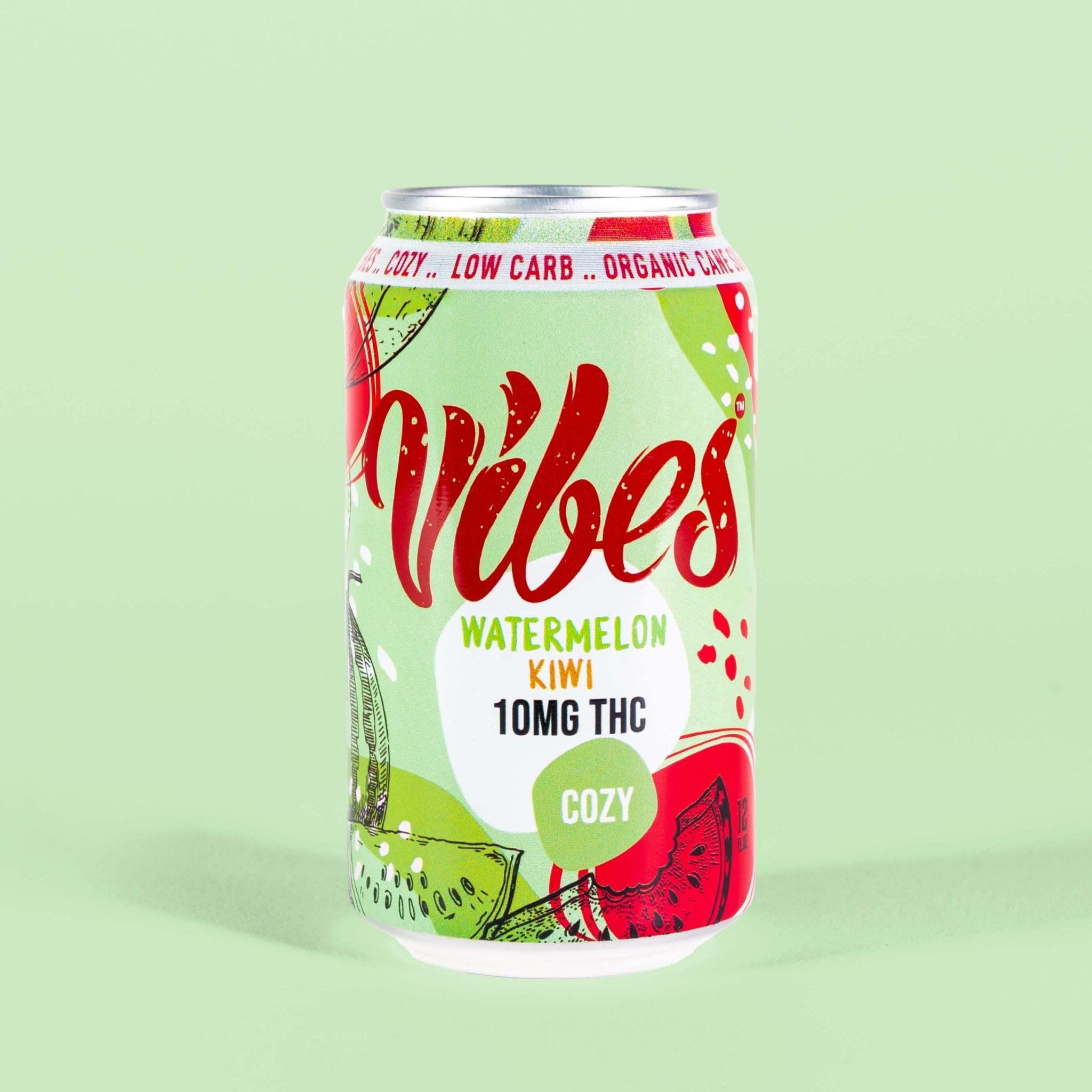 Vibes™ Cozy Watermelon Kiwi | THC Cooler | 4 Pack