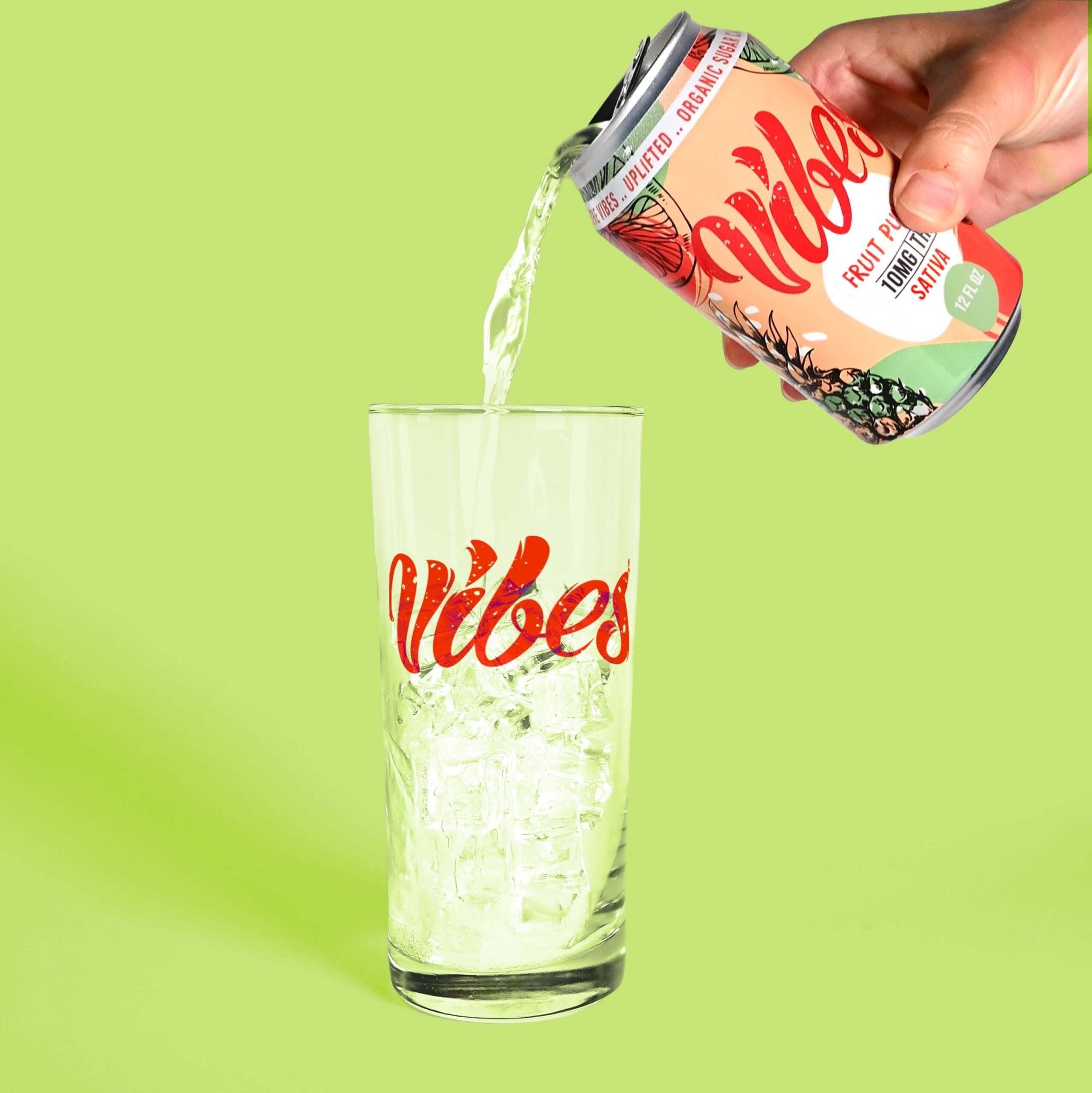Vibes™ Fruit Punch Energize | THC Cooler | 4 Pack
