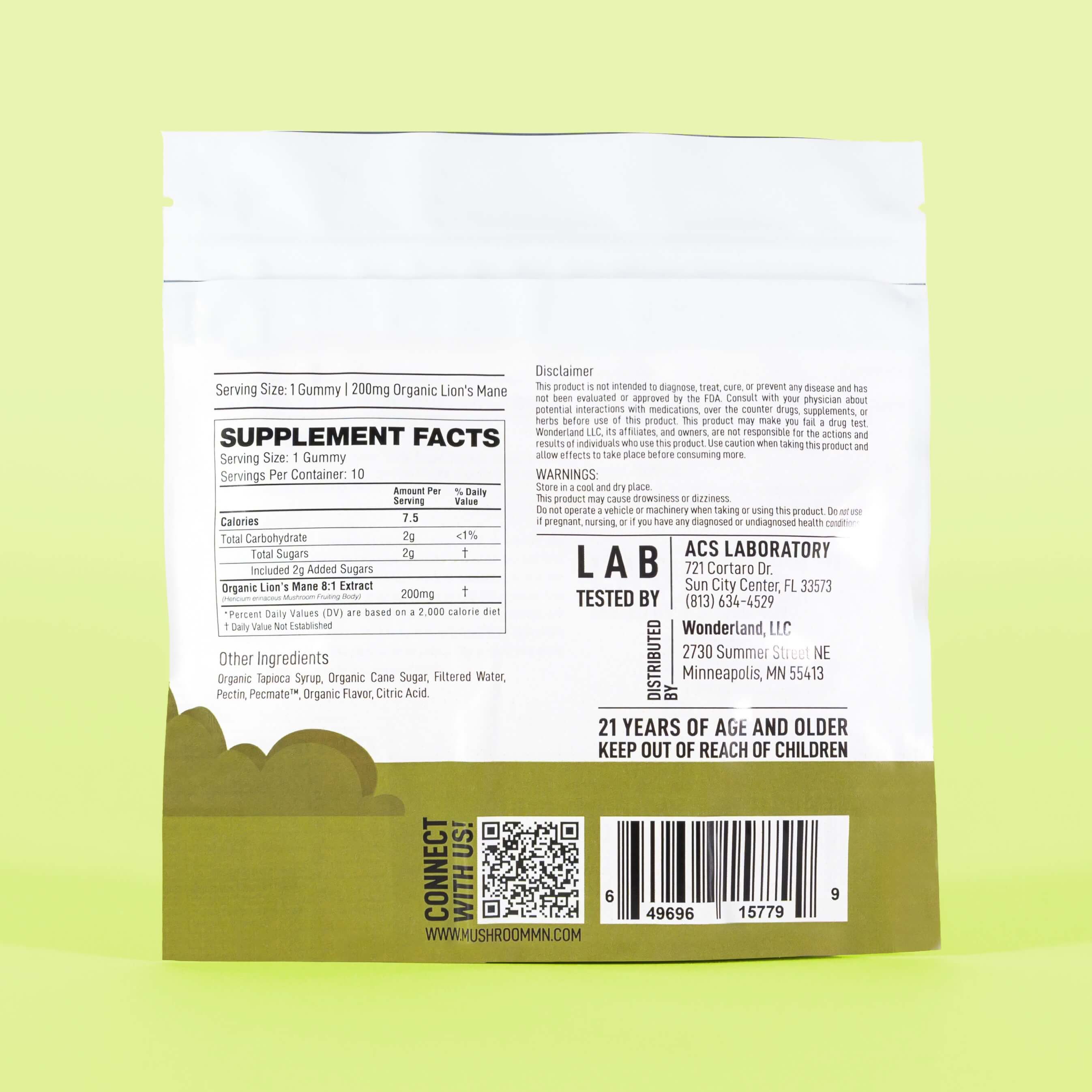 Lion's Mane Mushroom Gummies for Focus