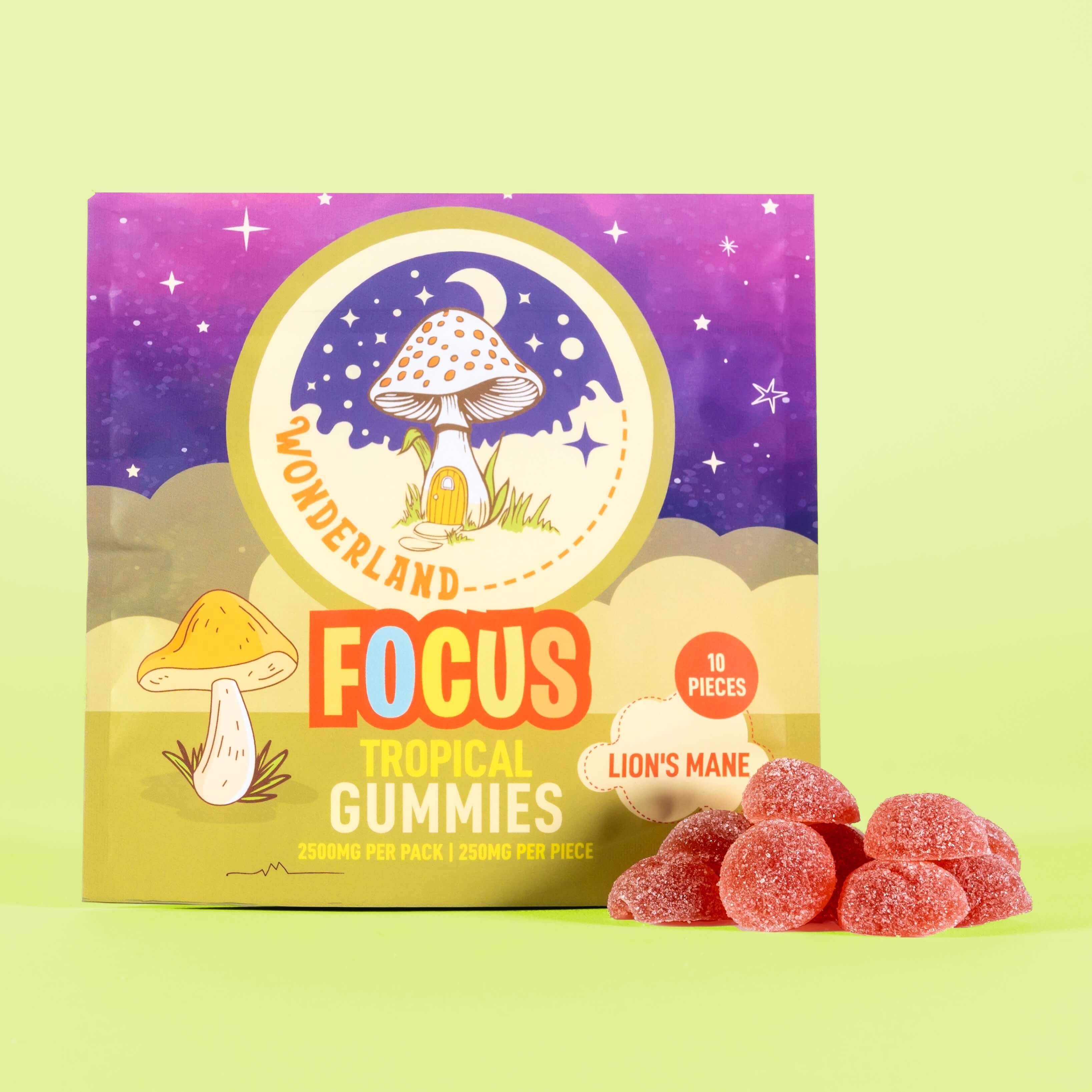 Lion's Mane Mushroom Gummies for Focus