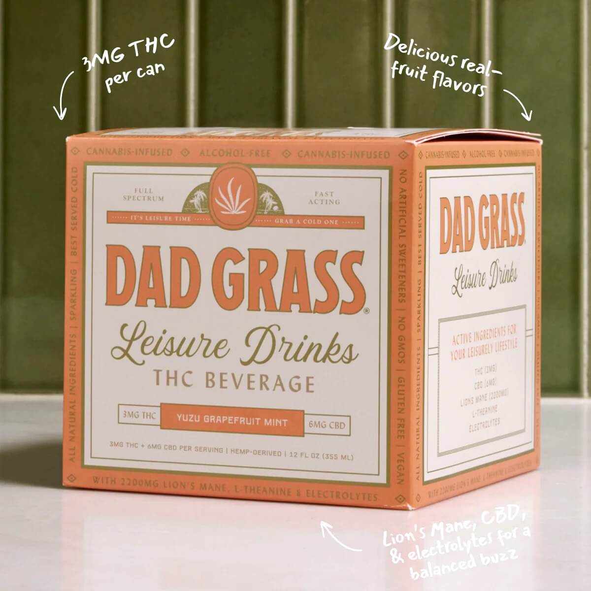 Yuzu Grapefruit THC Drink | by Dad Grass