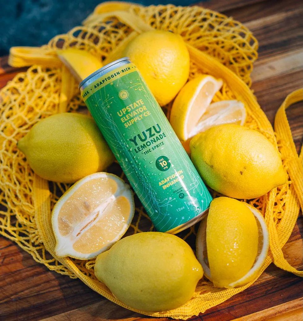 Yuzu Lemonade THC Spritz | 10mg THC + Adaptogens | 4-Pack